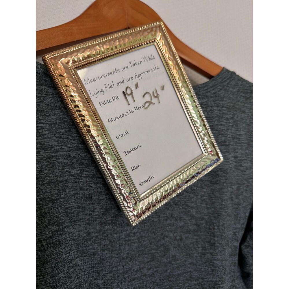 Nike Dri-FIT Women’s Medium Gray Short‎ Sleeve Athletic Running Top - Picture 9 of 10